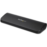 StarTech.com Dual Monitor USB 3.0 Laptop Docking Station with HDMI/DVI/VGA, 3x USB-A Hub, GbE, Audio, Universal Type-A Dock for Windows/macOS/ChromeOS - TAA Compliant
