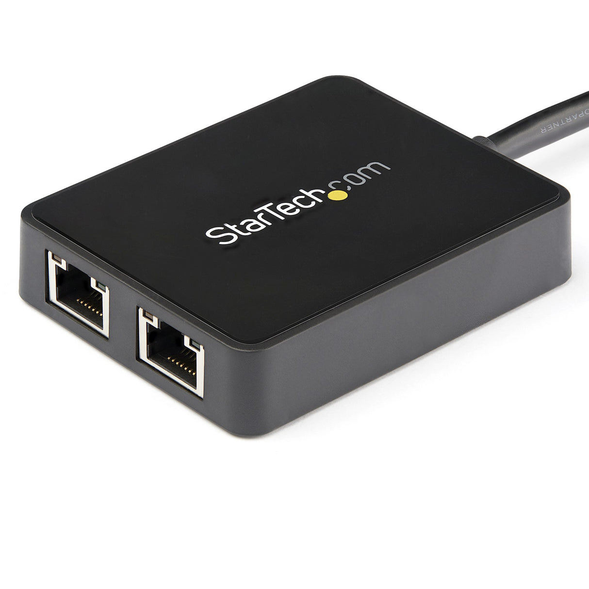 StarTech.com USB 3.0 to Dual Port Gigabit Ethernet Adapter w/ USB Port, 10/100/1000 Mbps, USB Gigabit LAN Network NIC Adapter