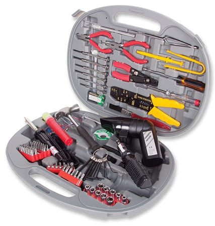 Manhattan U145 Universal Tool Kit, Computer Tool Kit, 145 pieces, Lifetime Warranty