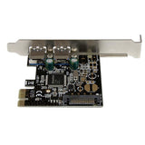 StarTech.com 2 Port PCI Express PCIe SuperSpeed USB 3.0 Controller Card w/ SATA Power