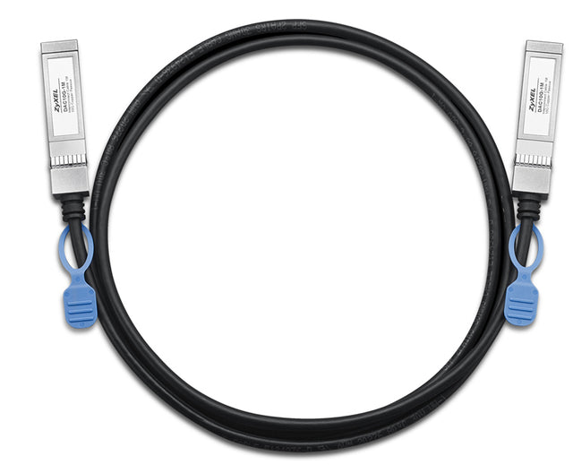 Zyxel DAC10G-1M InfiniBand/fibre optic cable SFP+ Black