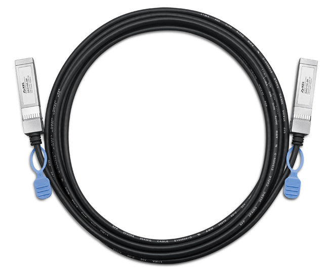 Zyxel DAC10G-3M InfiniBand/fibre optic cable SFP+ Black