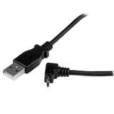 StarTech.com 2m Micro USB Cable - A to Up Angle Micro B