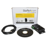StarTech.com 1 Port Metal Industrial USB to RS422/RS485 Serial Adapter w/ Isolation - TAA