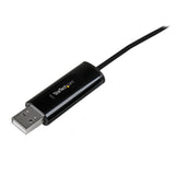 StarTech.com KM Switch Cable with File Transfer for Mac and PC - USB 2.0 - TAA