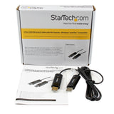 StarTech.com KM Switch Cable with File Transfer for Mac and PC - USB 2.0 - TAA
