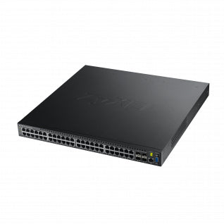 Zyxel XGS3700-48 network switch Managed L2+ Gigabit Ethernet (10/100/1000) Black