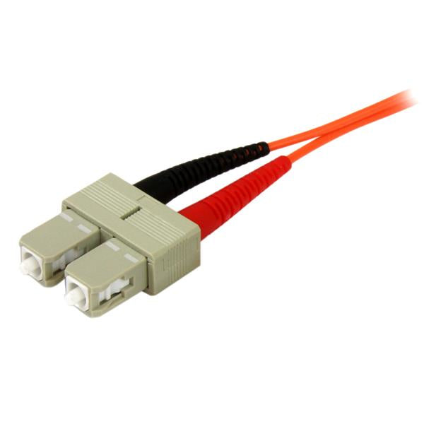 StarTech.com Fiber Optic Cable - Multimode Duplex 50/125 - OFNP Plenum - SC/SC - 3 m