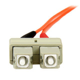 StarTech.com Fiber Optic Cable - Multimode Duplex 50/125 - OFNP Plenum - SC/SC - 3 m