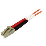 StarTech.com Fiber Optic Cable - Multimode Duplex 50/125 - OFNP Plenum - LC/ST - 3 m