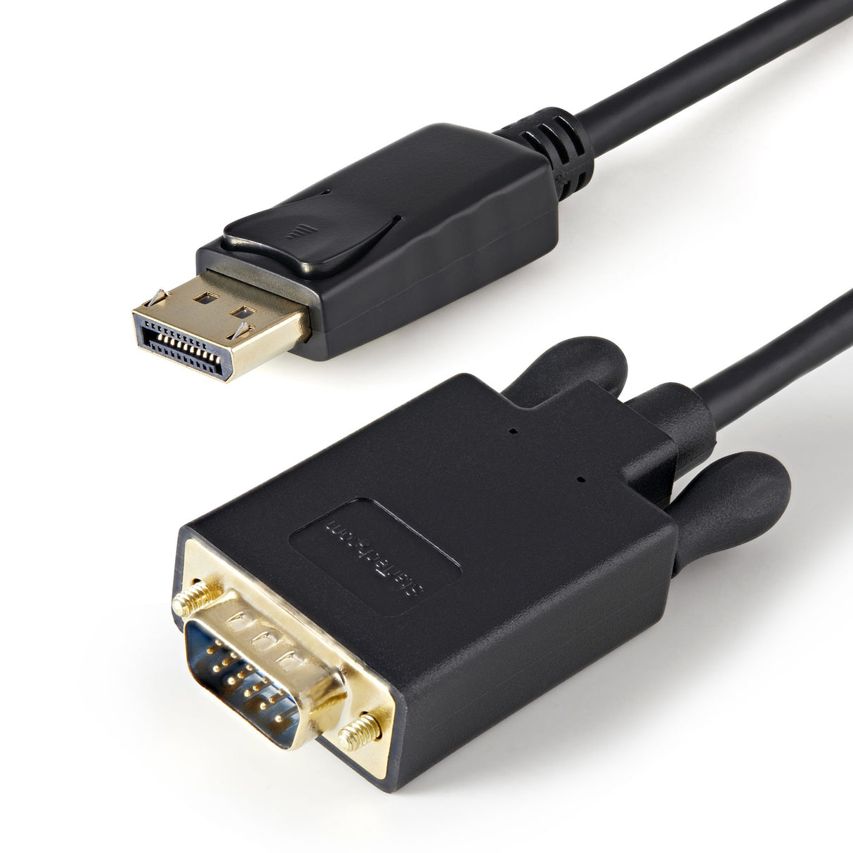 StarTech.com 3ft (91cm) DisplayPort to VGA Cable - Active DisplayPort to VGA Adapter Cable - 1080p Video - DP to VGA Monitor Cable - DP 1.2 to VGA Converter - Latching DP Connector