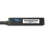 StarTech.com USB 3.0 Ethernet Adapter, USB 3.0 Network Adapter NIC with USB Port, USB to RJ45, USB Passthrough