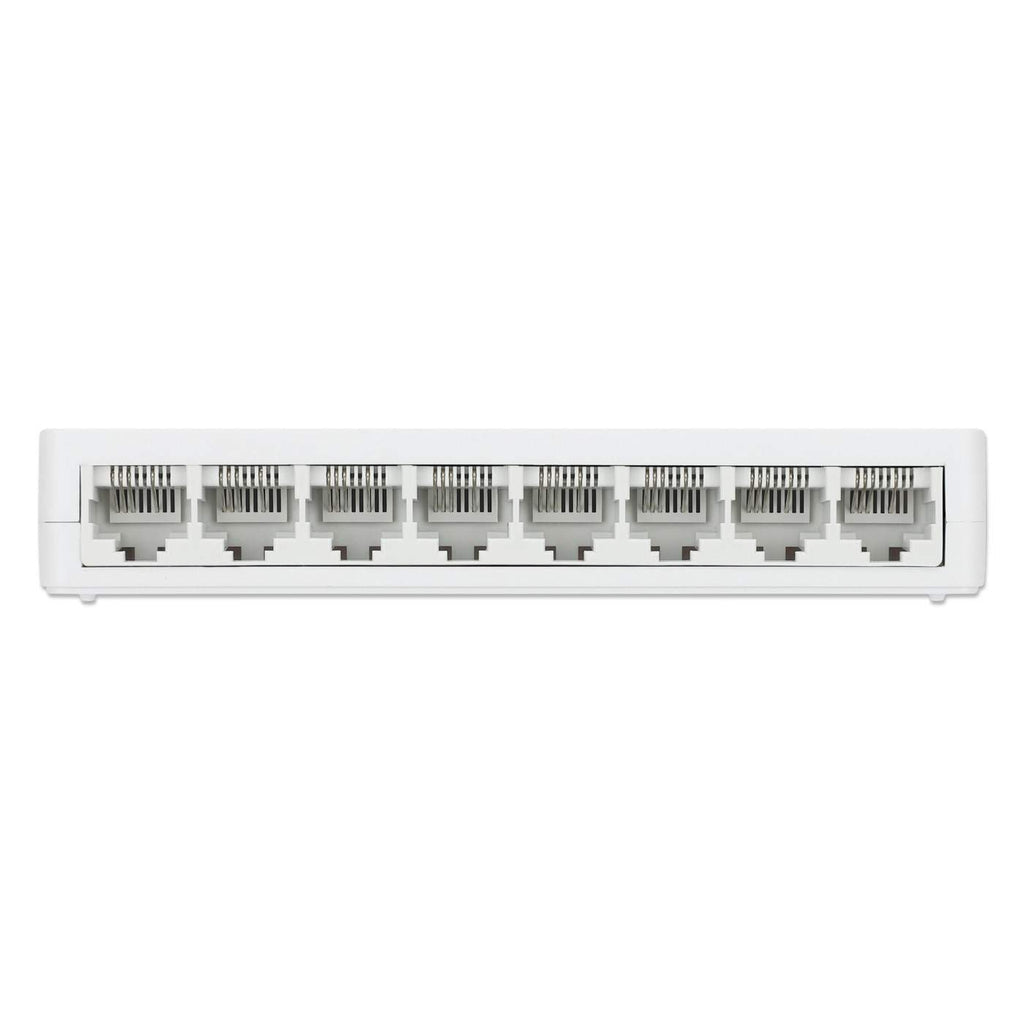 Manhattan 8-Port Fast Ethernet Switch, Plastic, Three Year Warranty, Box