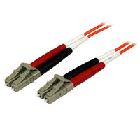 StarTech.com Fiber Optic Cable - Multimode Duplex 50/125 - OFNP Plenum - LC/LC - 3 m
