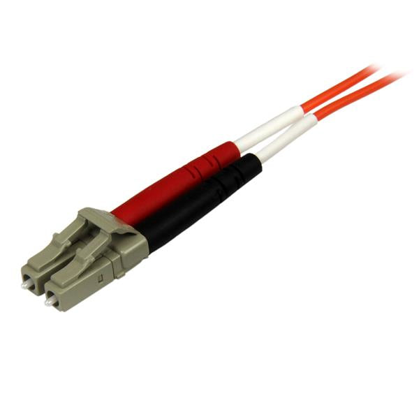 StarTech.com Fiber Optic Cable - Multimode Duplex 50/125 - OFNP Plenum - LC/LC - 3 m