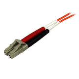 StarTech.com Fiber Optic Cable - Multimode Duplex 50/125 - OFNP Plenum - LC/LC - 3 m