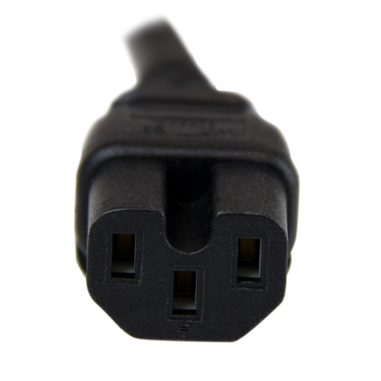 StarTech.com 4ft (1.2m) Heavy Duty Power Cord, NEMA 5-15P to C15 AC Power Cord, 15A 125V, 14AWG, Replacement Computer Power Cord, Monitor Power Cable, NEMA 5-15P to IEC 60320 C15 Power Cord - PC Power Supply Cable