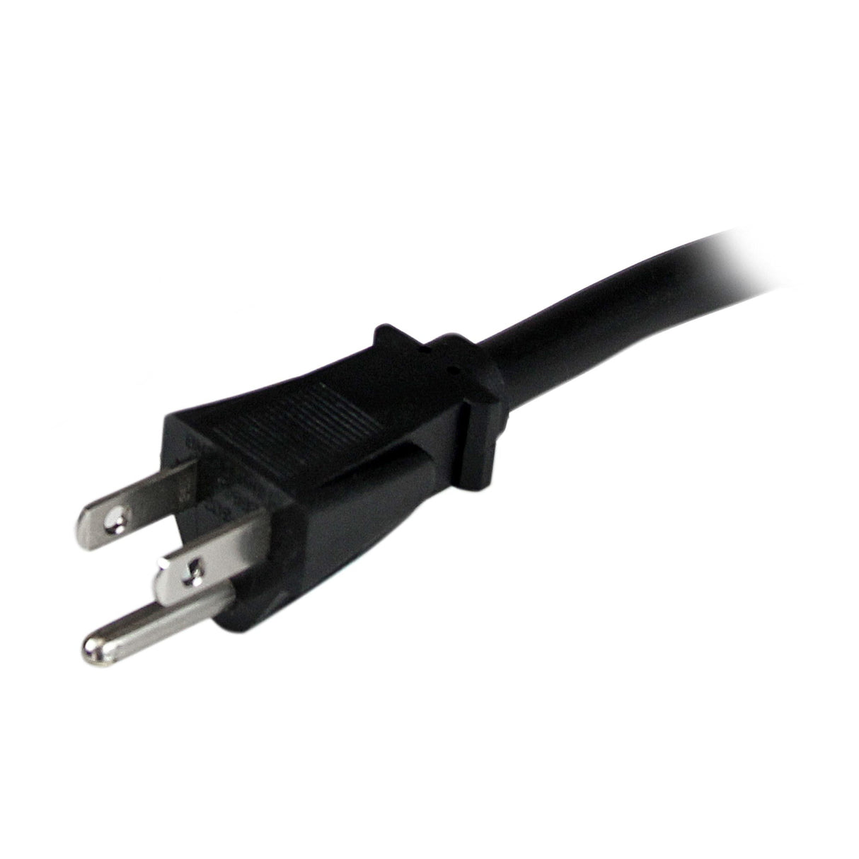 StarTech.com 8ft (2.4m) Heavy Duty Power Cord, NEMA 5-15P to C15 AC Power Cord, 15A 125V, 14AWG, Replacement Computer Power Cord, Monitor Power Cable, NEMA 5-15P to IEC 60320 C15 Power Cord - PC Power Supply Cable