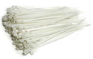 StarTech.com 6in Screw Mount Cable Ties 100 Pack - TAA