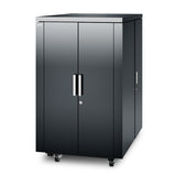APC NetShelter CX 24U Freestanding rack Black