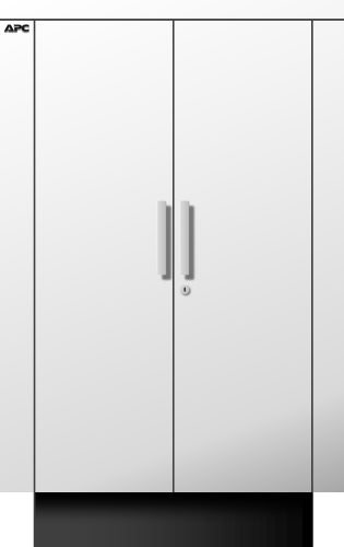 APC NetShelter CX 24U Freestanding rack White