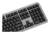 Kensington MK7500F QuietType Pro keyboard Home/Office USB + RF Wireless + Bluetooth QWERTY US English Aluminium, Black