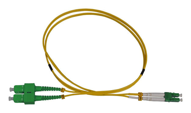 Intellinet 752459 InfiniBand/fibre optic cable 1 m LC SC SMF Yellow