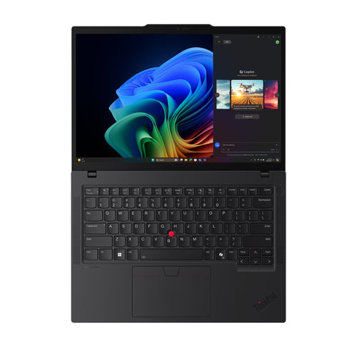 Lenovo ThinkPad T14 Gen 6 (AMD) Copilot+ PC AMD Ryzen AI 7 PRO 350 Laptop 35.6 cm (14") Touchscreen WUXGA 32 GB DDR5-SDRAM 512 GB SSD Wi-Fi 7 (802.11be) Windows 11 Pro Black French
