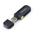 StarTech.com USB-A Port Blocker Key with 4x Latching USB-A Dust Cover Plugs, Snap-In Reusable Port Protectors for Laptops & Computers