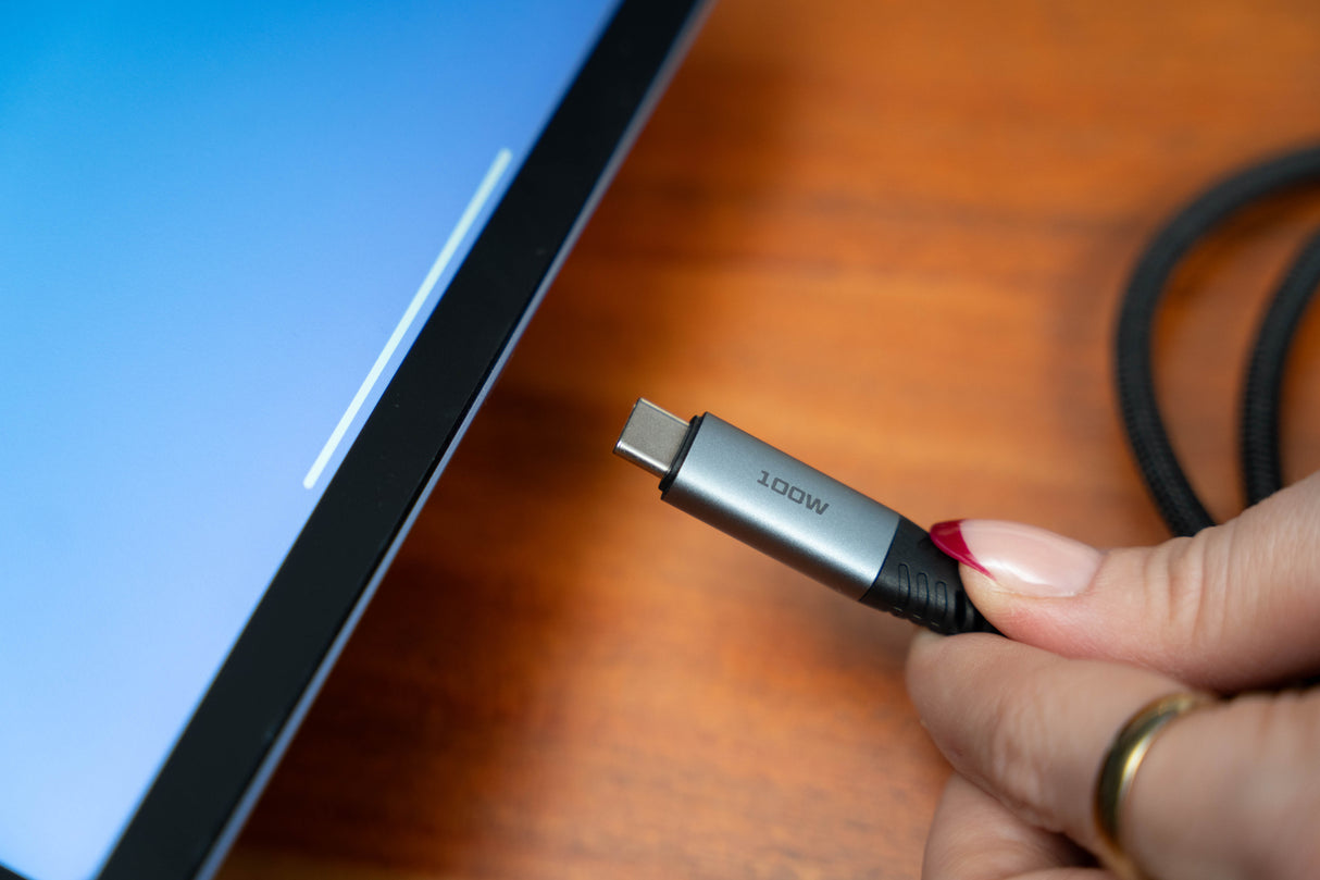 Verbatim Sync & Charge Cable - 100W USB-C to USB-C 120 cm