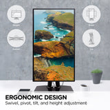 Viewsonic VP Series VP2456A computer monitor 61 cm (24") 1920 x 1080 pixels Full HD LED Black, Grey
