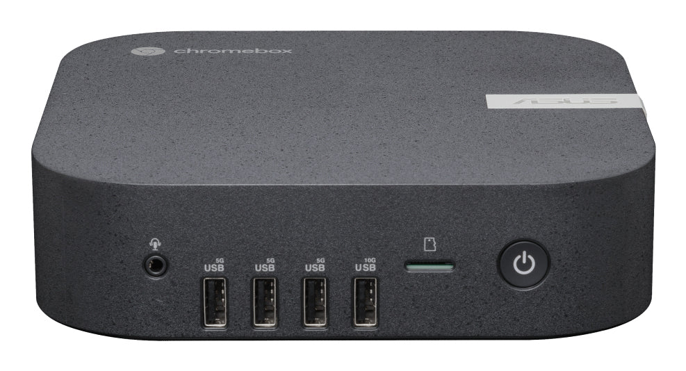 ASUS Chromebox CHROMEBOX5A-S7162UN Intel® Core™ i7 i7-1355U 16 GB DDR4-SDRAM 256 GB SSD ChromeOS Mini PC Black