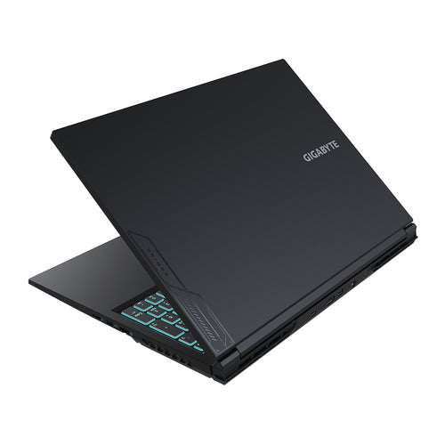 GIGABYTE G6 KF-H3US865KH laptop Intel® Core™ i7 i7-13620H 40.6 cm (16") WUXGA 32 GB DDR5-SDRAM 2 TB SSD NVIDIA GeForce RTX 4060 Wi-Fi 6E (802.11ax) Windows 11 Home Black