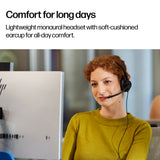 HP Poly Mission 415 Monaural USB Wired Headset Classic