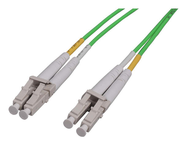 Intellinet 760881 InfiniBand/fibre optic cable 2 m LC MMF Lime