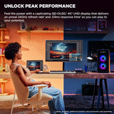 HP OMEN Transcend 31.5 inch UHD 240Hz OLED Gaming Monitor - Transcend 32
