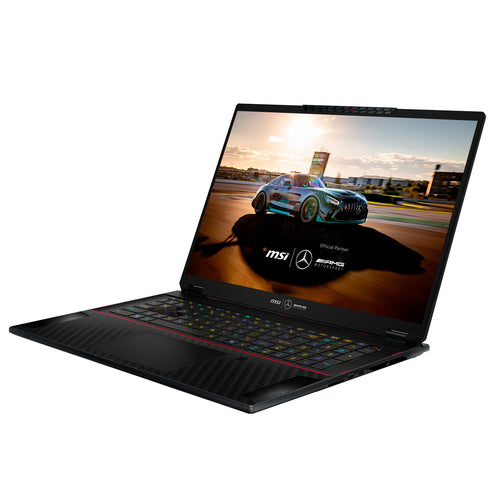 MSI Stealth 18 MERCEDESAMG A1VHG-047CA Intel Core Ultra 9 185H Laptop 45.7 cm (18") UHD+ 64 GB DDR5-SDRAM 2 TB SSD NVIDIA GeForce RTX 4080 Wi-Fi 7 (802.11be) Windows 11 Pro Black