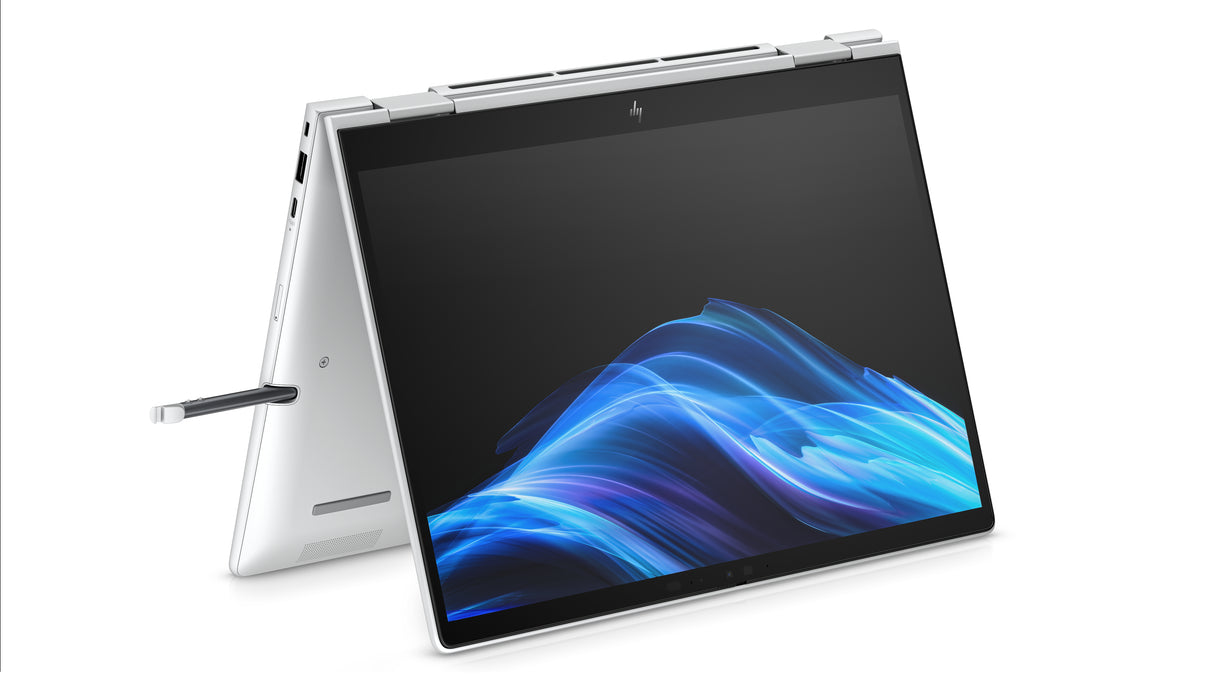 HP EliteBook 8 Flip G1i 13 inch Notebook AI PC Wolf Pro Security Edition Intel Core Ultra 5 235U Hybrid (2-in-1) 33.8 cm (13.3") Touchscreen WUXGA 32 GB LPDDR5x-SDRAM 512 GB SSD Wi-Fi 7 (802.11be) Windows 11 Pro Silver