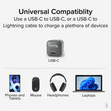 Plugable Technologies PS-30C1B mobile device charger Universal Black AC Fast charging Indoor