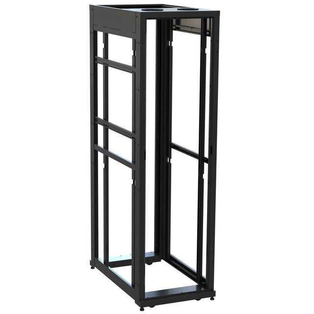 Middle Atlantic 45 RU SNE Series Rack Frame, 42 Inches Deep, 24 Inches Wide with 10-32 Rackrail