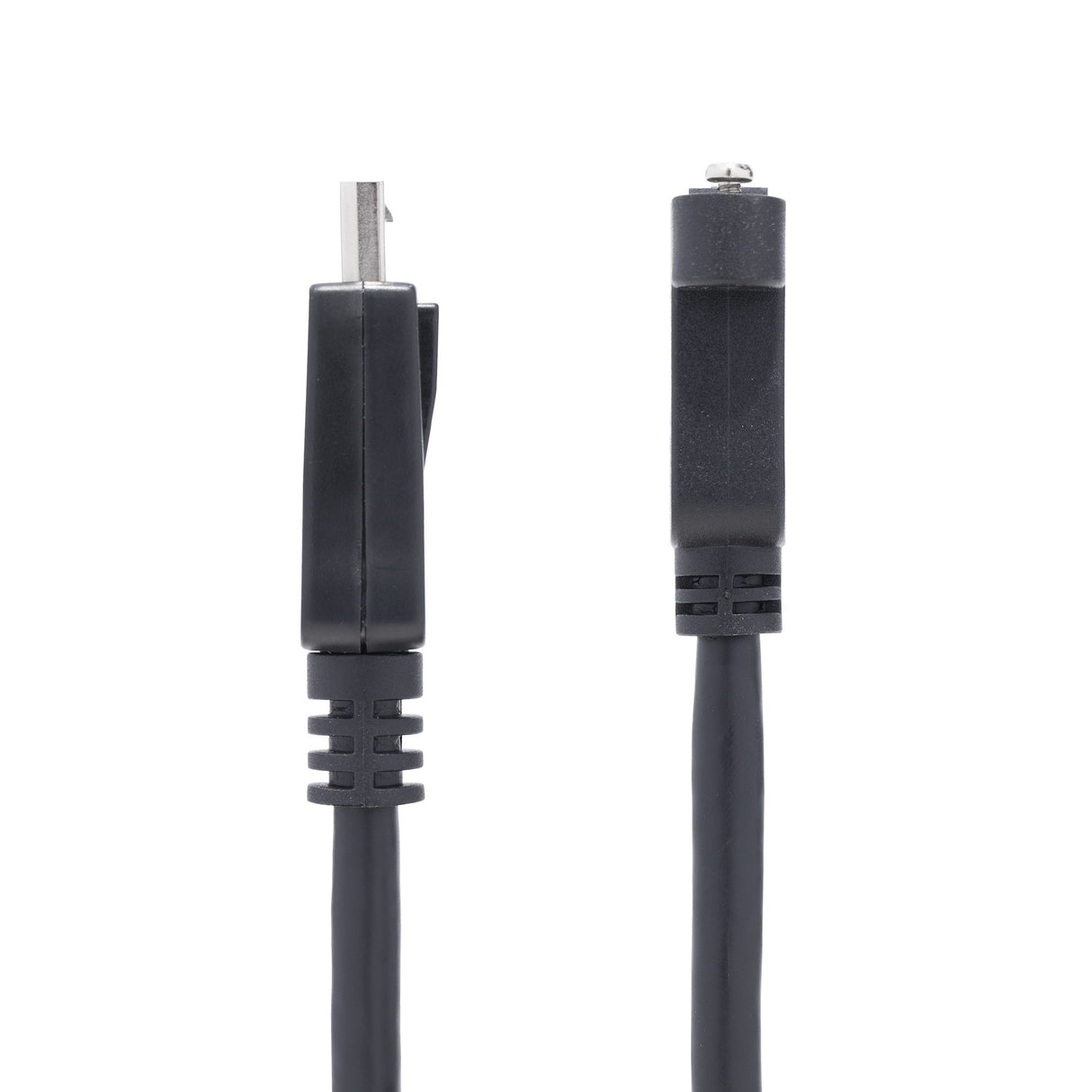 StarTech.com 3ft (91cm) Panel Mount DisplayPort Cable - 4K x 2K - DisplayPort 1.2 Extension Cable Male to Female - DP Video Extender Cord with Panel Mount DP Connector - DP Monitor Cable