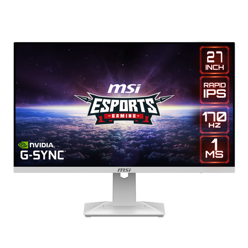 MSI G274QRFW computer monitor 68.6 cm (27") 2560 x 1440 pixels Wide Quad HD White