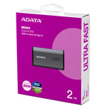 ADATA SE880 2 TB USB Type-C 3.2 Gen 2 (3.1 Gen 2) Grey