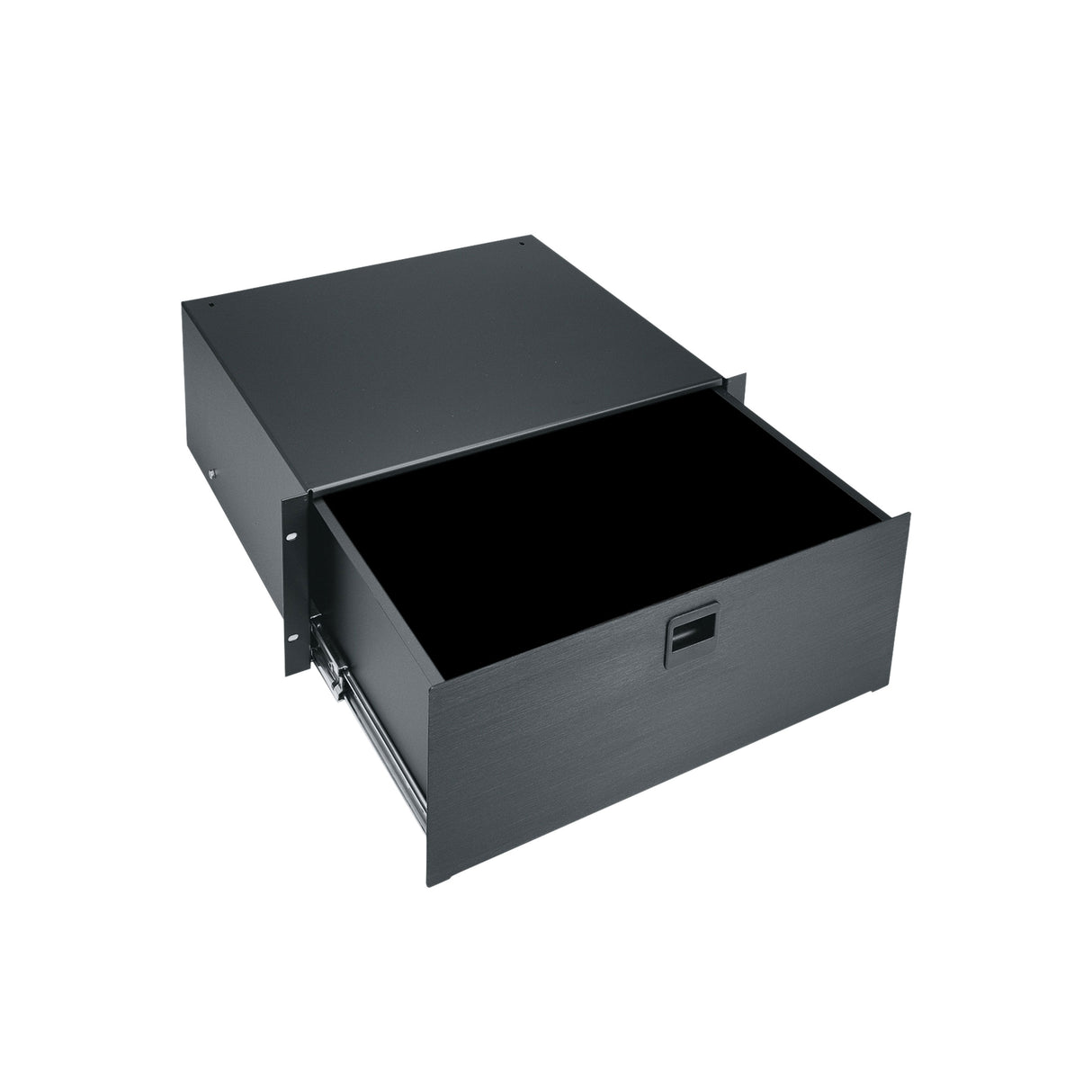 Middle Atlantic 4 RU Rackmount Drawer, Black Brushed and Anodized