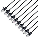 Intellinet 744331 networking cable Black 0.15 m Cat6 U/UTP (UTP)