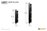 be quiet! Light Loop IO LCD 240 mm Black