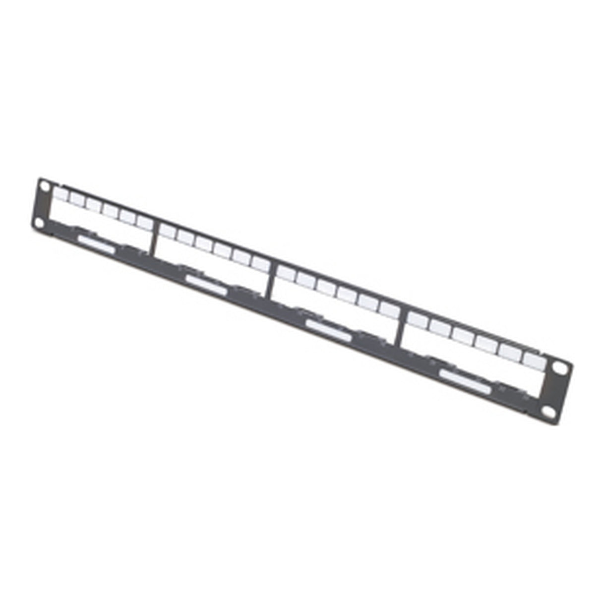 APC Data Distribution 1U Panel, Holds 4 each Data Distribution Cables for a Total of 24 Ports
