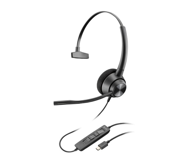 HP Poly EncorePro 310 USB-C Monoaural Headset TAA