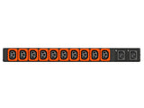Vertiv Geist AU01X1R0-10L137-1C14C14A900-D power distribution unit (PDU) 10 AC outlet(s) 0U Black