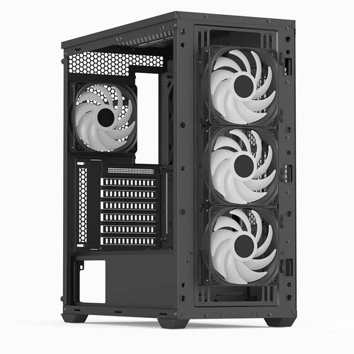 Aerocool D502A Midi Tower Black